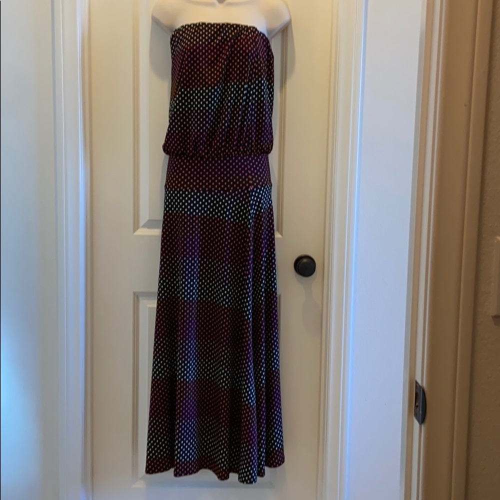 New w/out tags Frou Frou LA strapless long dress